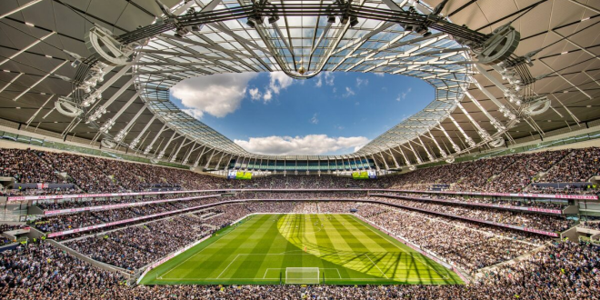 Tottenham Hotspur Stadium has a capacity of 62,850.