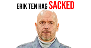 Erik Ten Hag sacked